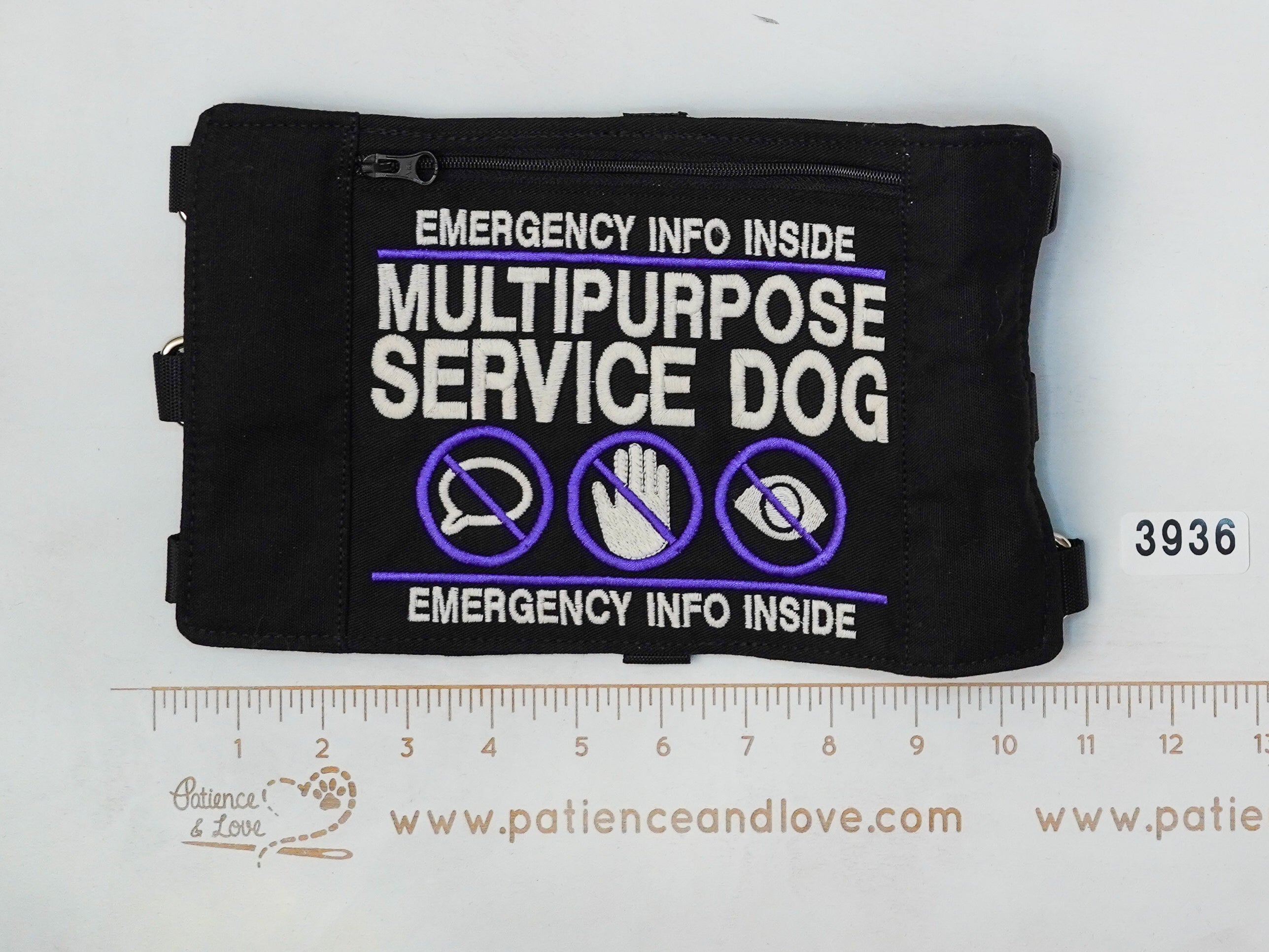 Ready to Ship Guide Dog Harness Sign 3936 2023 PREMADE