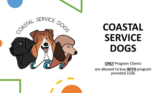 Coastal Service Dogs, Custom Program Vest