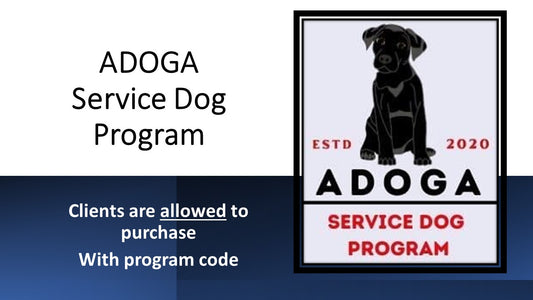 Program Vest - A.D.O.G.A. Service Dog Program - Custom S&R Vest