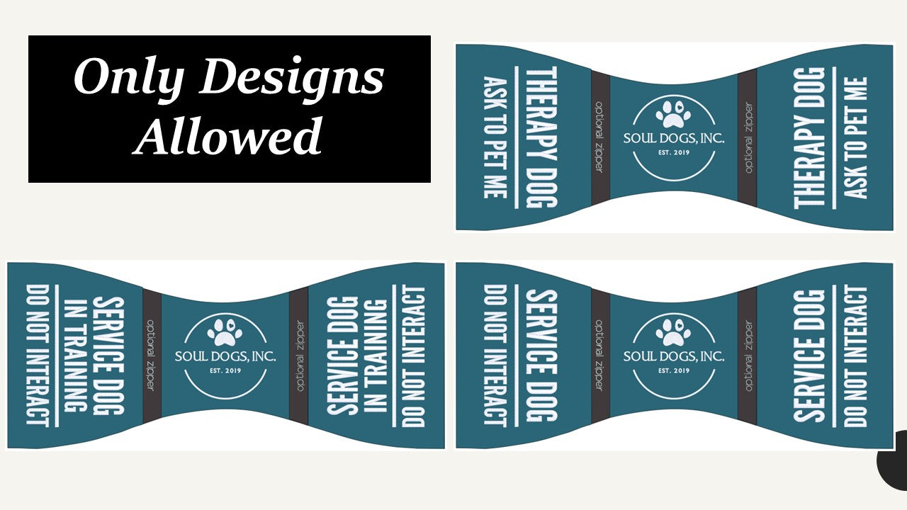 Soul Dogs Inc, Butterfly vest, Custom Program Vest