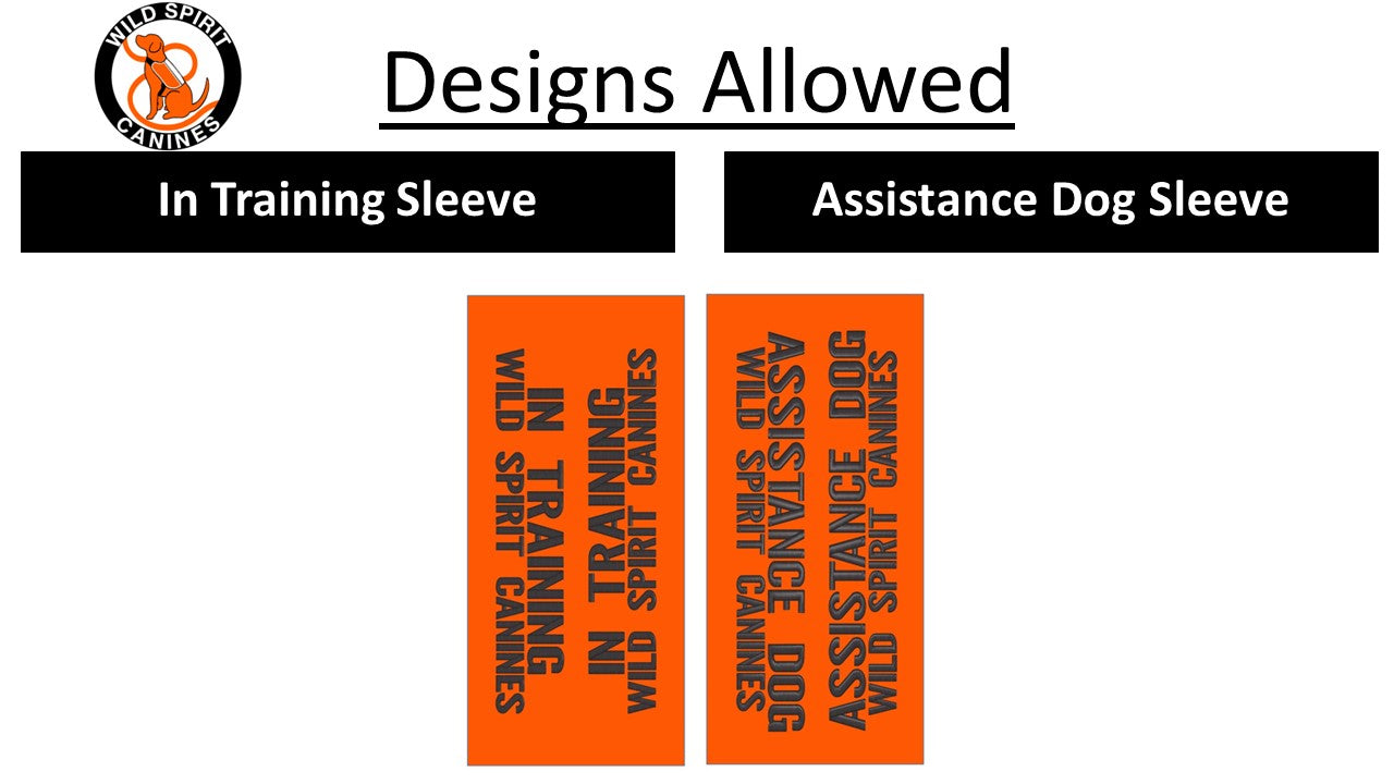 Program Gear for Wild Spirit Canines - Only program reps can purchase