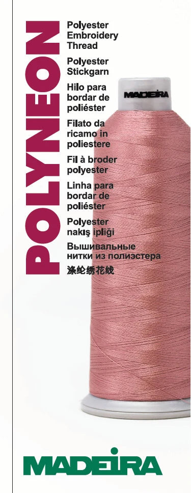 Fabric Swatch Set AND 1 Thread Color Book, PolyNeon thread Chart