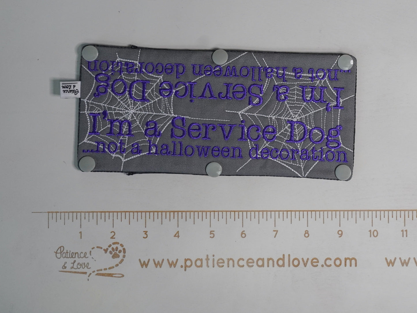 Seasonal Sleeves / Ready to Ship - service dog - not a Halloween decoration -Halloween themed, Leash sleeve