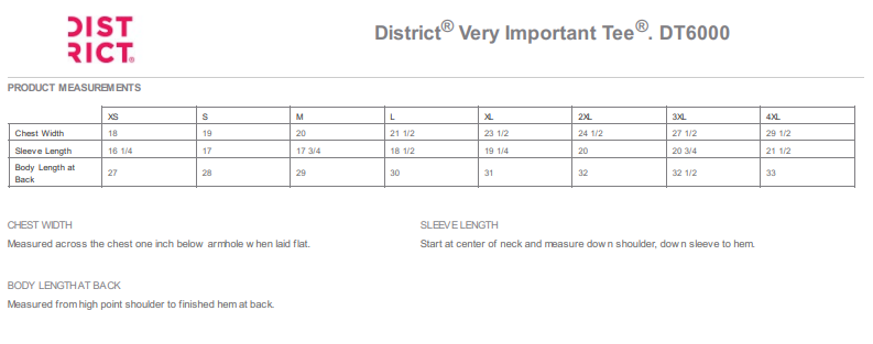 Shirt, District Very Important Tee with Sebastian River Rowing Logo, cotton