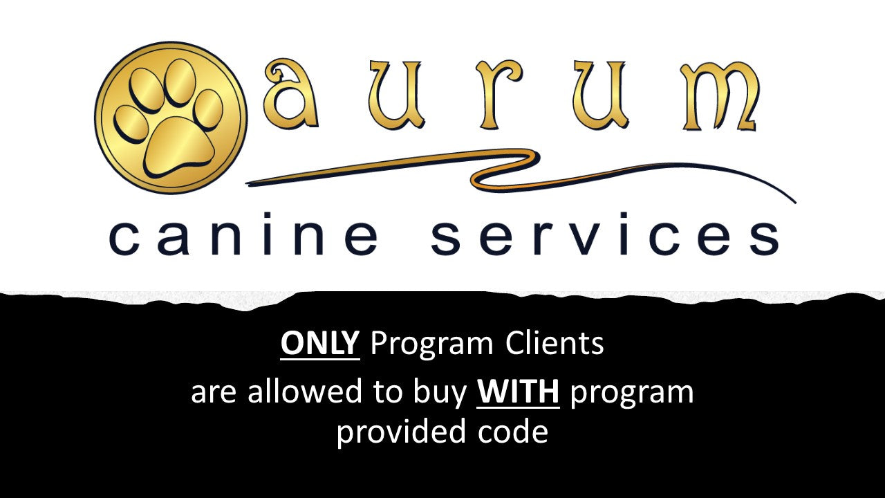 Aurum Canine Services Custom Program Vest