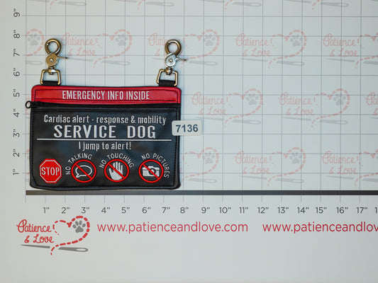 Ready to Ship - Zippered Pouch - #7136 - 2024 PREMADE