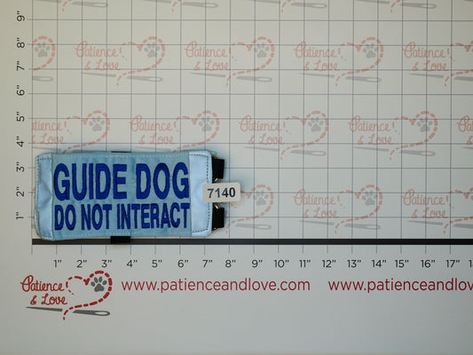 Ready to Ship - Guide Dog Harness Sign - #7140 - 2024 PREMADE