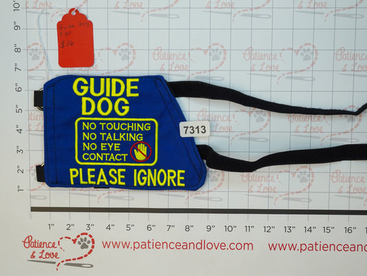Ready to Ship - Guide Dog Harness Sign - #7313 - 2025
