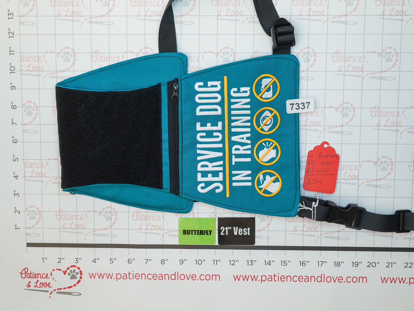 Ready to ship - Butterfly Vest- 2025 - #7337