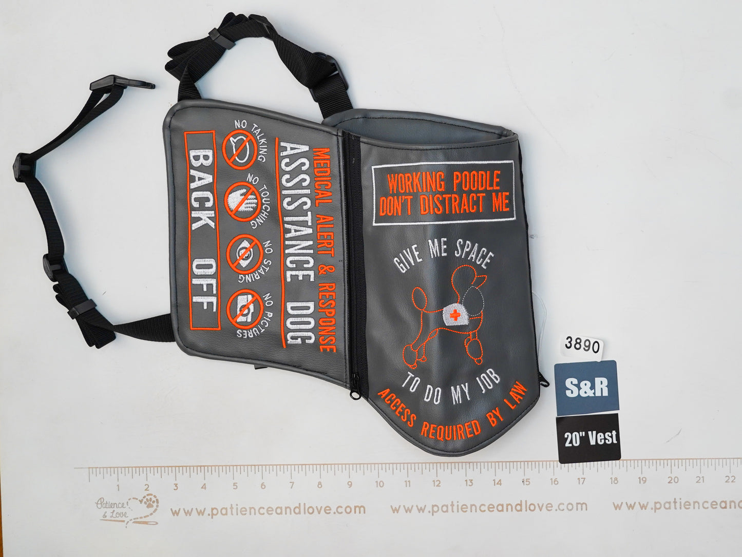 Ready to ship - S&R Style Vest - #3890 - 2023 PREMADE
