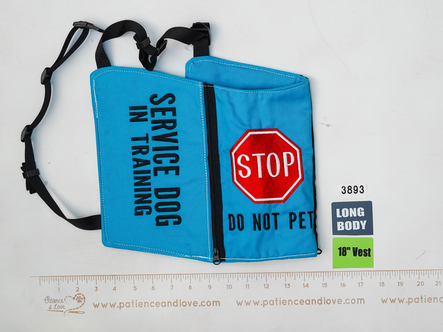Ready to ship - Long Body Vest - #3893 - 2023 PREMADE