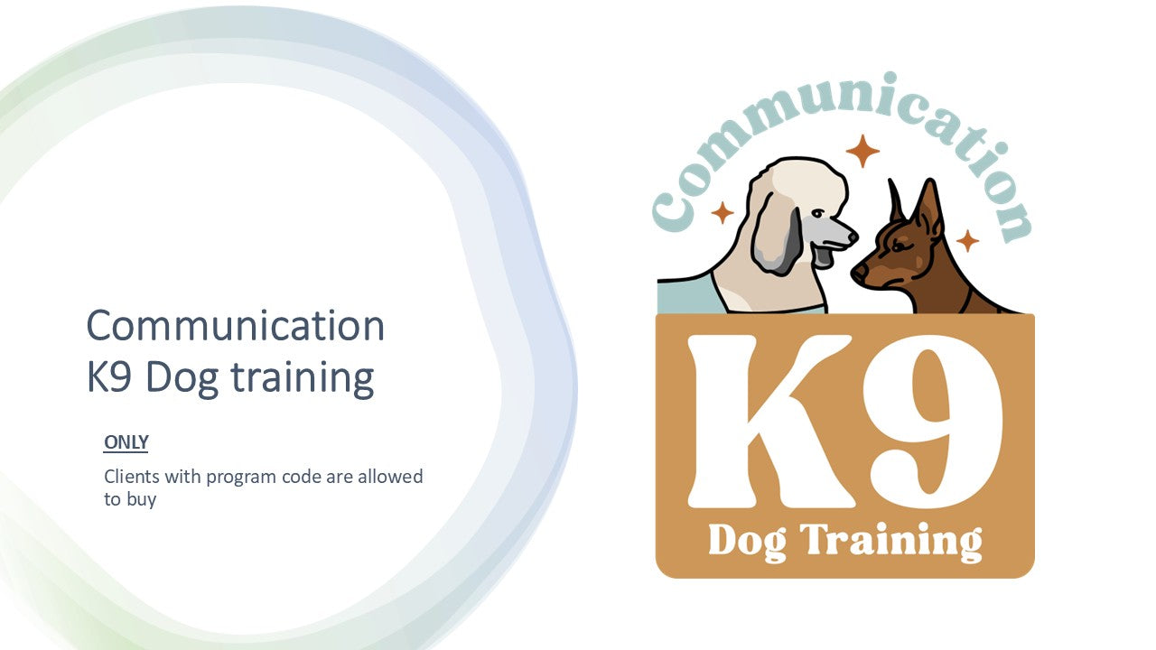 Communication K9, Butterfly vest, Custom Program Vest
