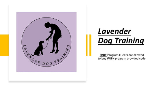 Lavender Dog Training, Butterfly vest, Custom Program Vest