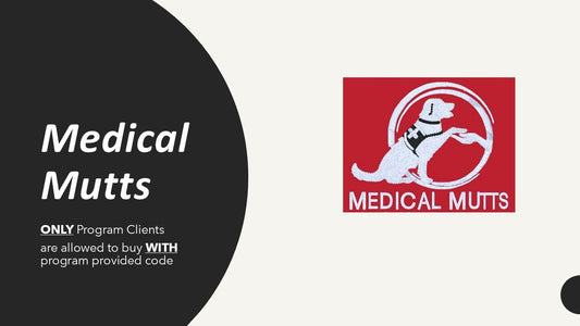 Program Vest - Medical Mutts, Butterfly - clients can purchase