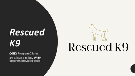 Program Vest - Rescued K9, Butterfly or Long Body or S&R or cape- clients can purchase