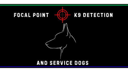 Focal Point Detection K9 and Service Dogs, Butterfly vest, Custom Program Vest