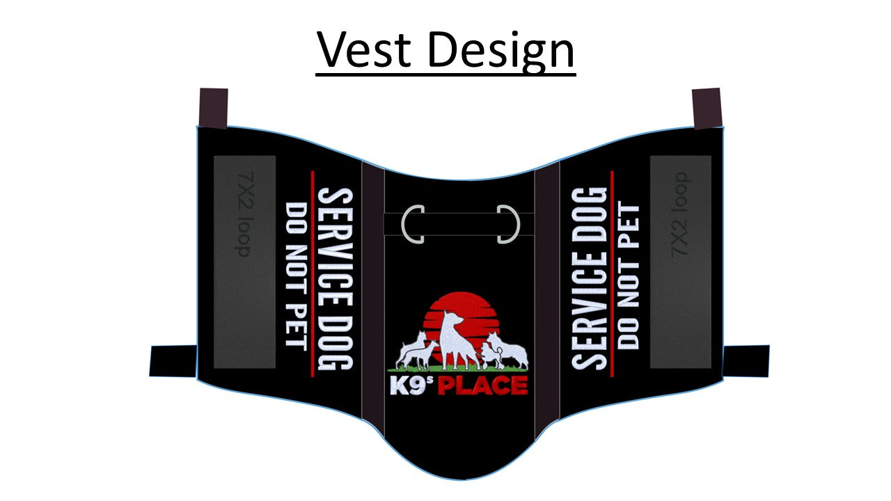 Program Vest - K9's Place, S&R - clients can purchase