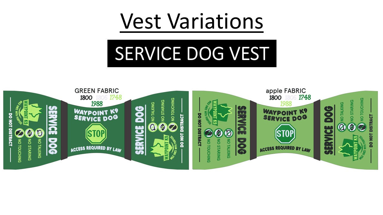 Waypoint K9, Butterfly vest, Custom Program Vest