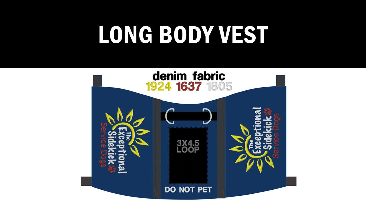 Exceptional Sidekick - Program Butterfly and Long Body Vests