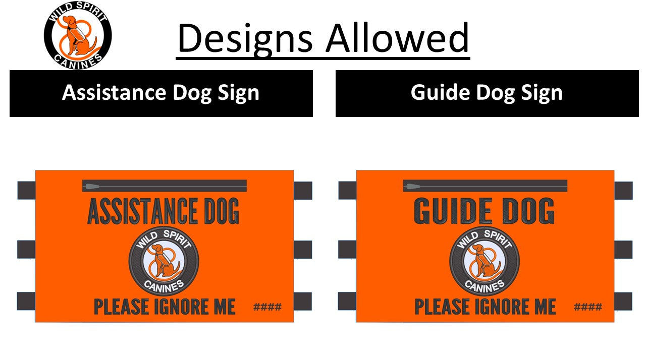 Program Gear for Wild Spirit Canines - Only program reps can purchase