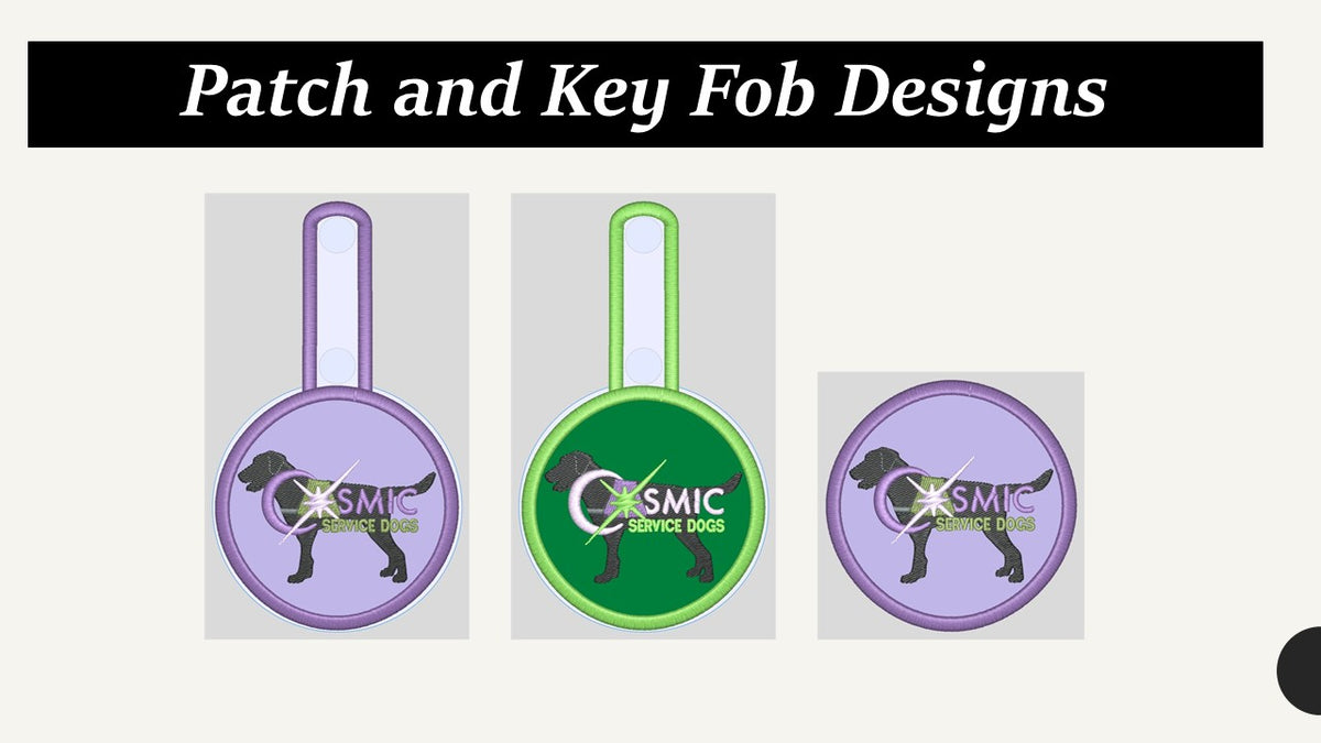Cosmic Service Dogs, Accessory listing, program gear