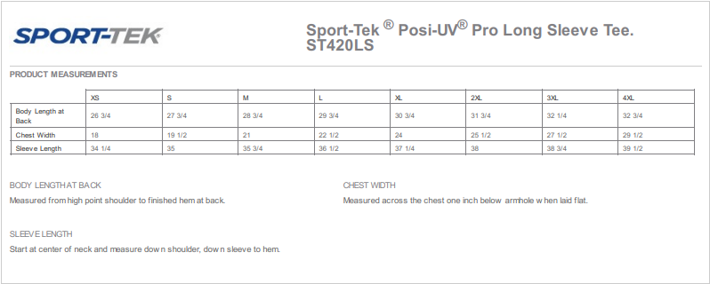 Long Sleeve Posi-UV Shirt, Sport-Tek brand moisture wicking, with Sebastian River Rowing Logo