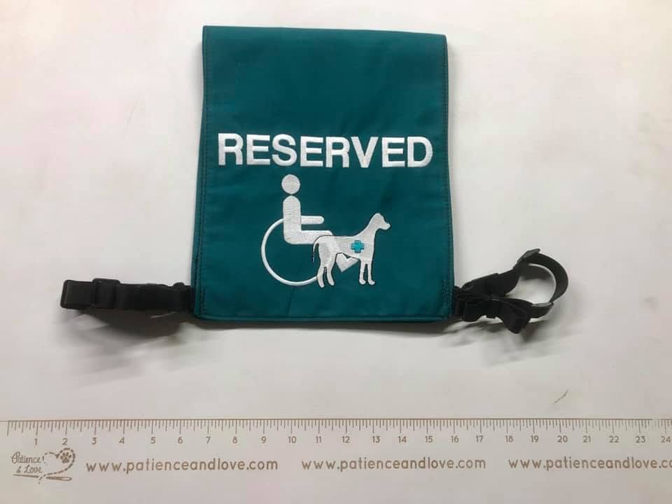 Chair Sign, DISABLED RESERVED
