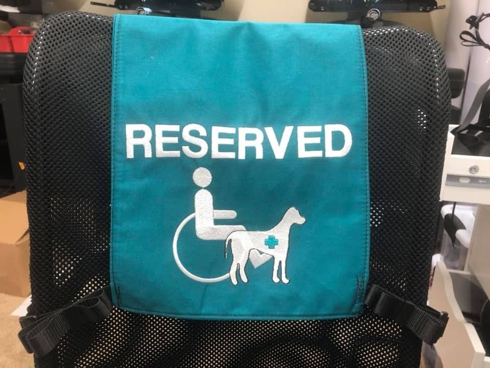 Chair Sign, DISABLED RESERVED