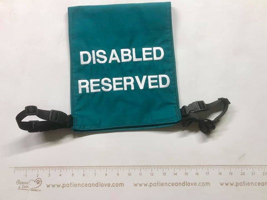 Chair Sign, DISABLED RESERVED