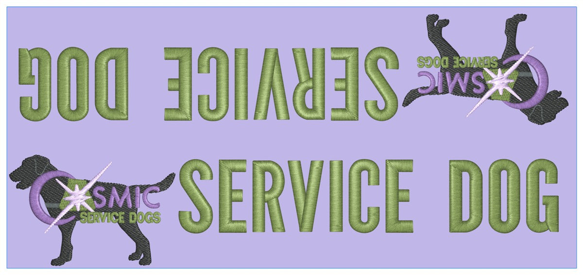 Cosmic Service Dogs, Accessory listing, program gear
