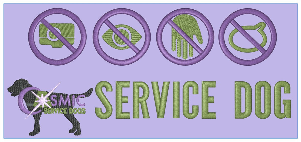 Cosmic Service Dogs, Accessory listing, program gear
