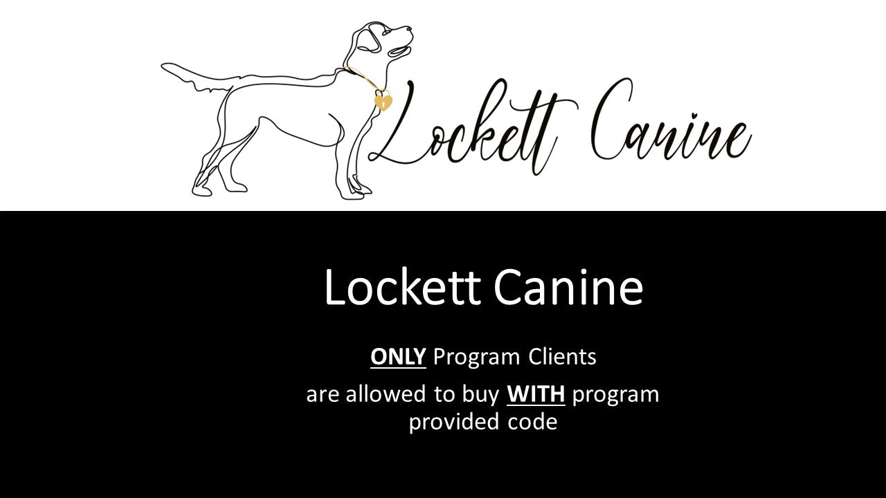 Lockett Canine Custom Program Vest