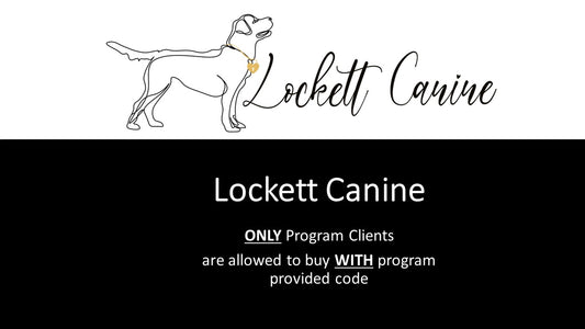 Lockett Canine Custom Program Vest