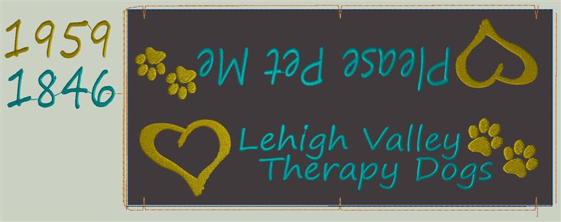 Program Sleeves - 50 sleeves for Lehigh Therapy Dogs